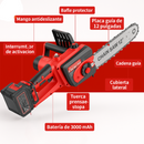 MOTOSIERRA 12 PULGADAS DOBLE BATERIA