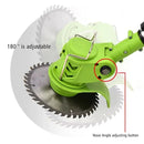 Kit Premium Guadaña Portátil con 2 Baterías + Cuchillas + Protección