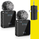 Microfonos Solapa Sf112 Inalambricos X2