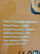 Hidrolavadora Alta Potencia De 1400w
