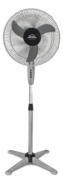 Ventilador Pedestal Home Element 16 Gris