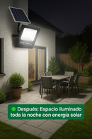 Reflector Solar Exterior 200W  Reistente al agua + Envío Gratuito