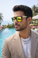 GAFAS RAYB PATA DORADA