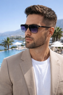 GAFAS RAYB PATA DORADA