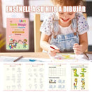 Super KIT de 4 Libros de Caligrafía Reutilizables Tinta Mágica