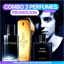 Combo 3 Perfumes Hombre - Sauvage Dior | Blue de Chanel | One Million