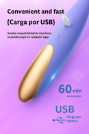 Vibrador Doble Premium - Placer Intenso Garantizado con 10 Modos de Vibración